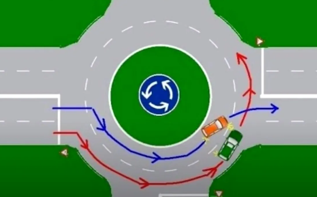 Regulile privind circulația în sensul giratoriu au fost schimbate We